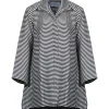 Zina Harwell Stripe Topper Jacket